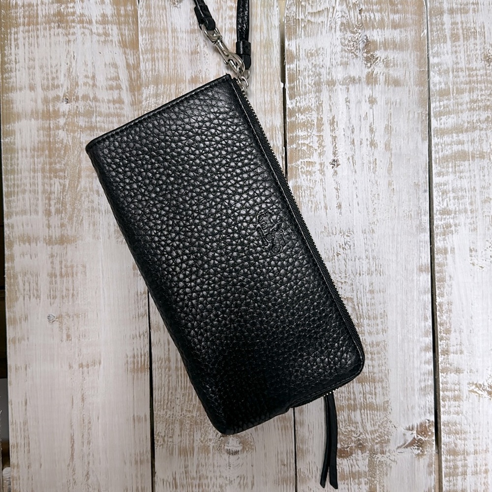 Coach Bleecker L Zip Wallet Black